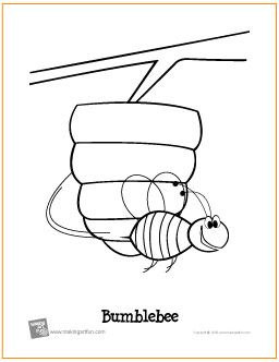 Bumblebee Coloring Page | Coloring Page